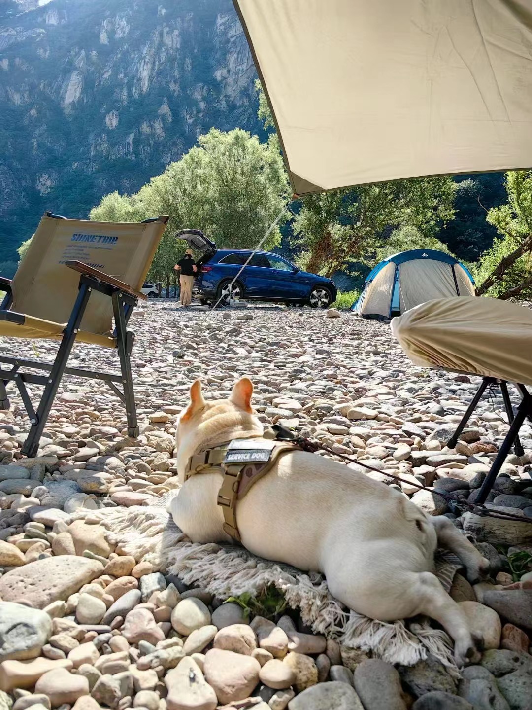 北京懷柔白河灣。受訪者供圖