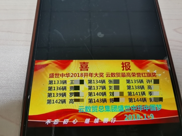 “紅旗獎(jiǎng)”部分獲獎(jiǎng)名單。臺(tái)商分局供圖